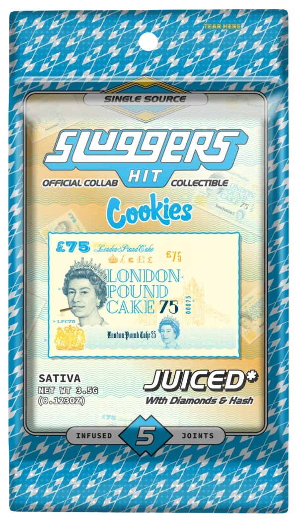 sluggers hit london pound cake 75