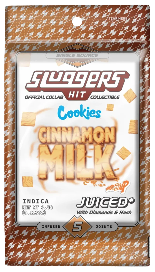 Sluggers Hit Cinnamon Milk