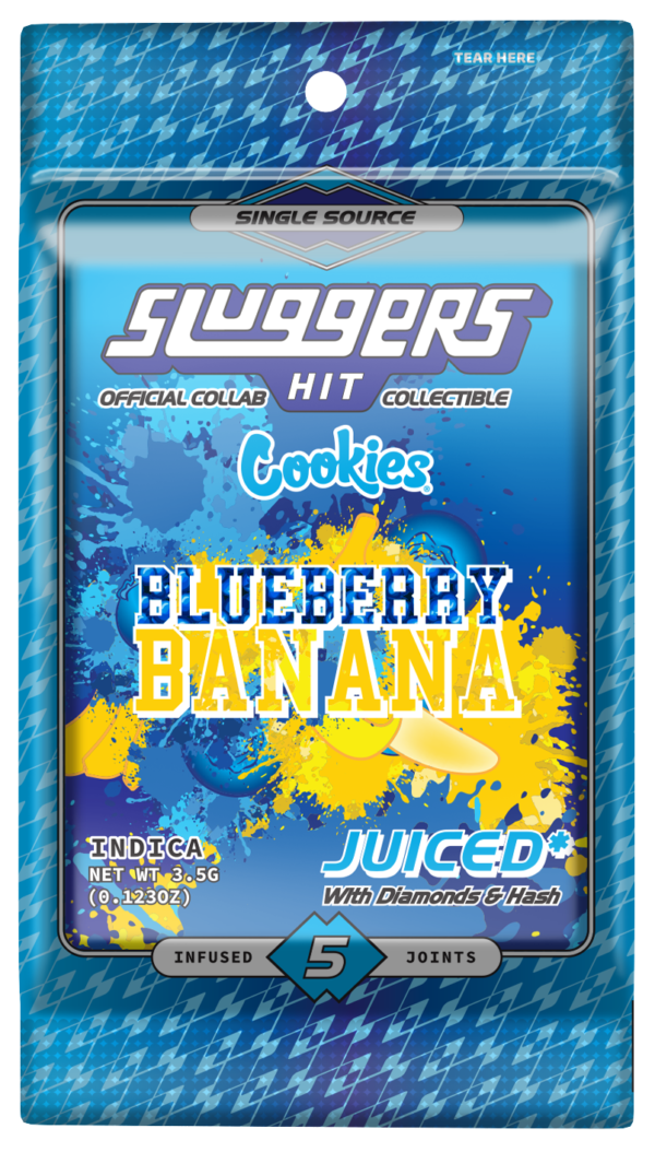 Sluggers Hit Blueberry Banana